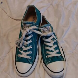 Converse Turquoise All Star Sneakers